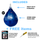 BXER 18" Hydro (Aqua) Punch Bag - Blue