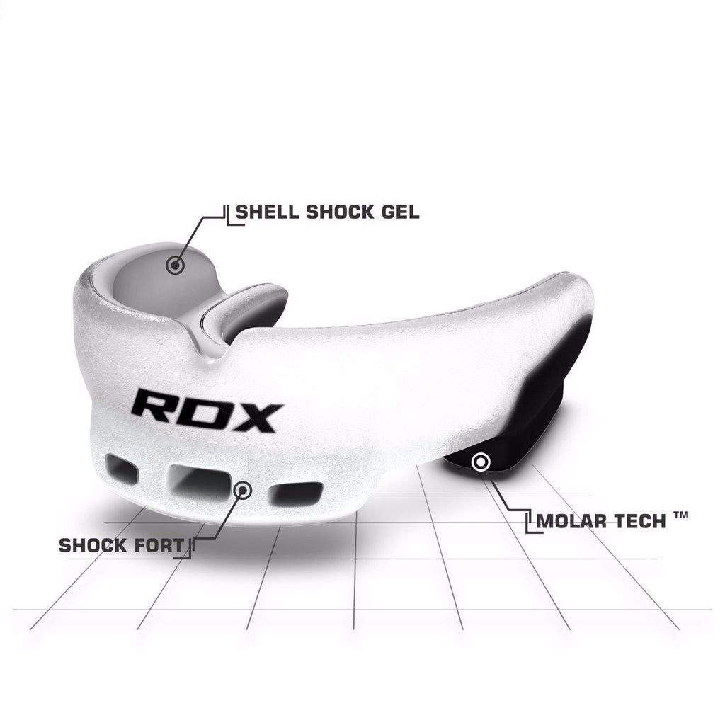 RDX White Gel Gum Shield Mouthguard