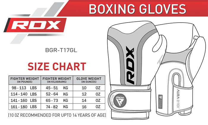 RDX T17 Aura Boxing Gloves