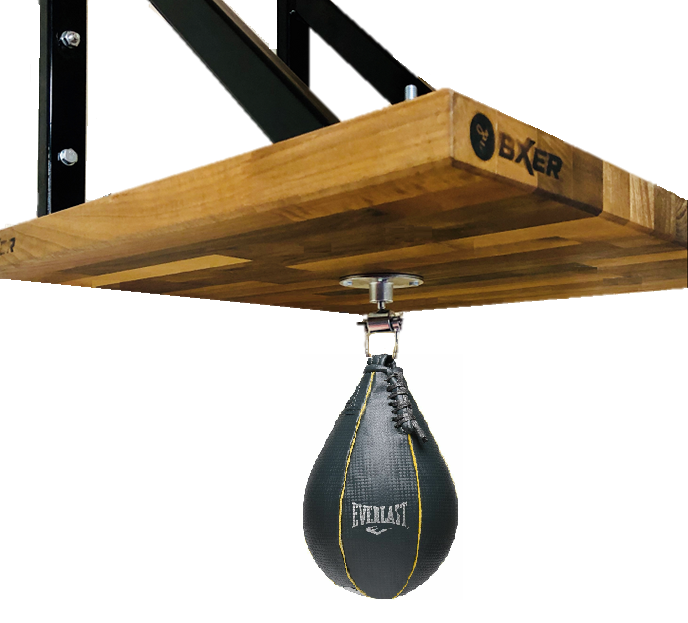 BXER Speedball Platform with Bracket, Swivel & Everlast Speed Bag
