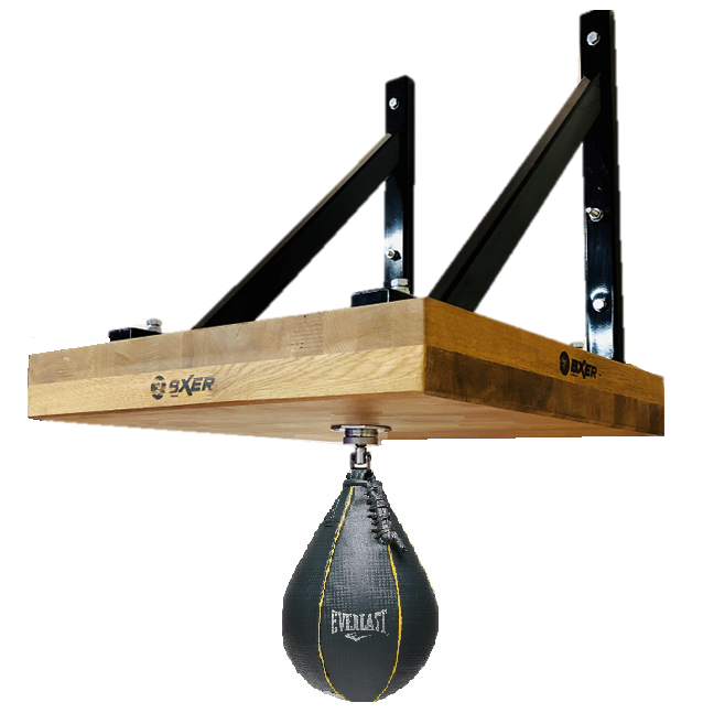 BXER Speedball Platform with Bracket, Swivel & Everlast Speed Bag