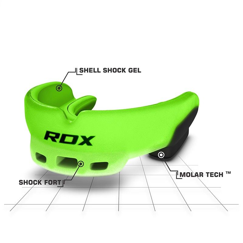 RDX Green Gel Gum Shield Mouthguard
