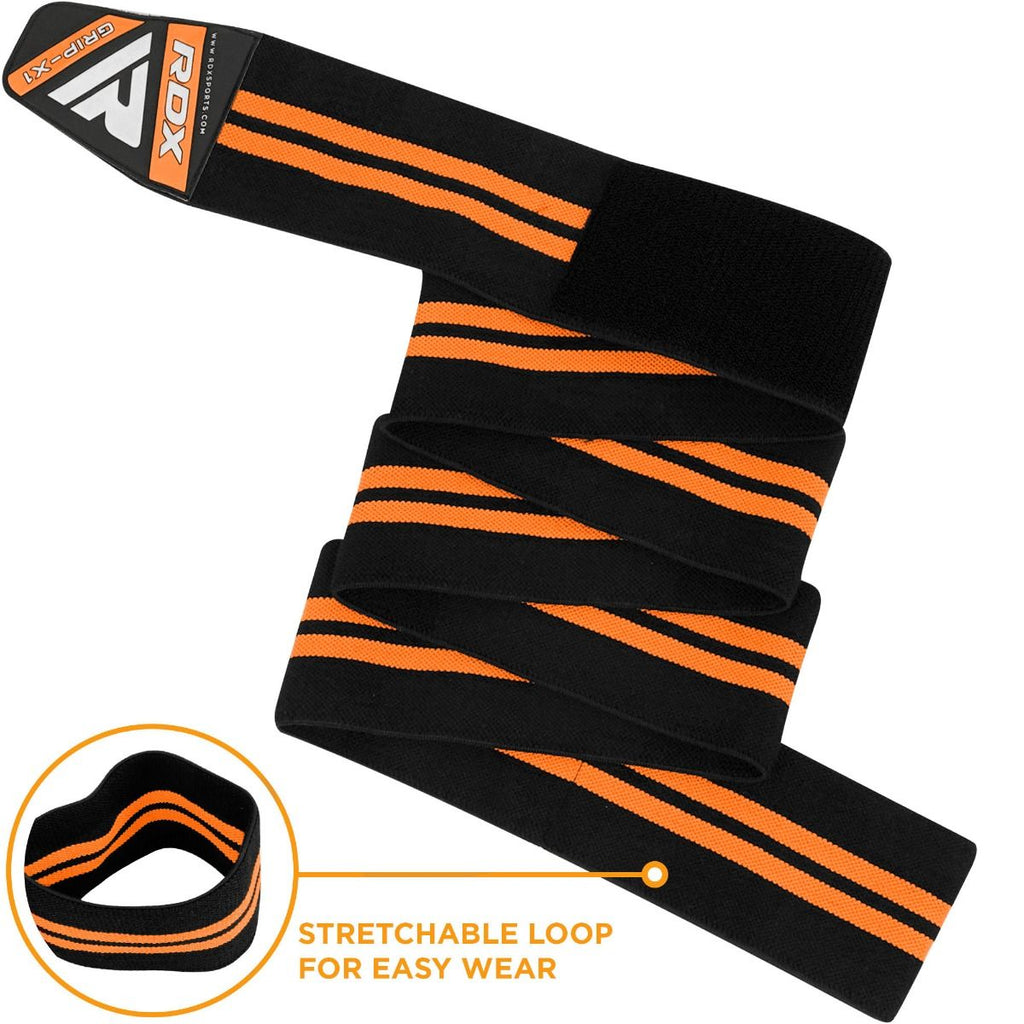 RDX K3 Elasticated Knee Wraps