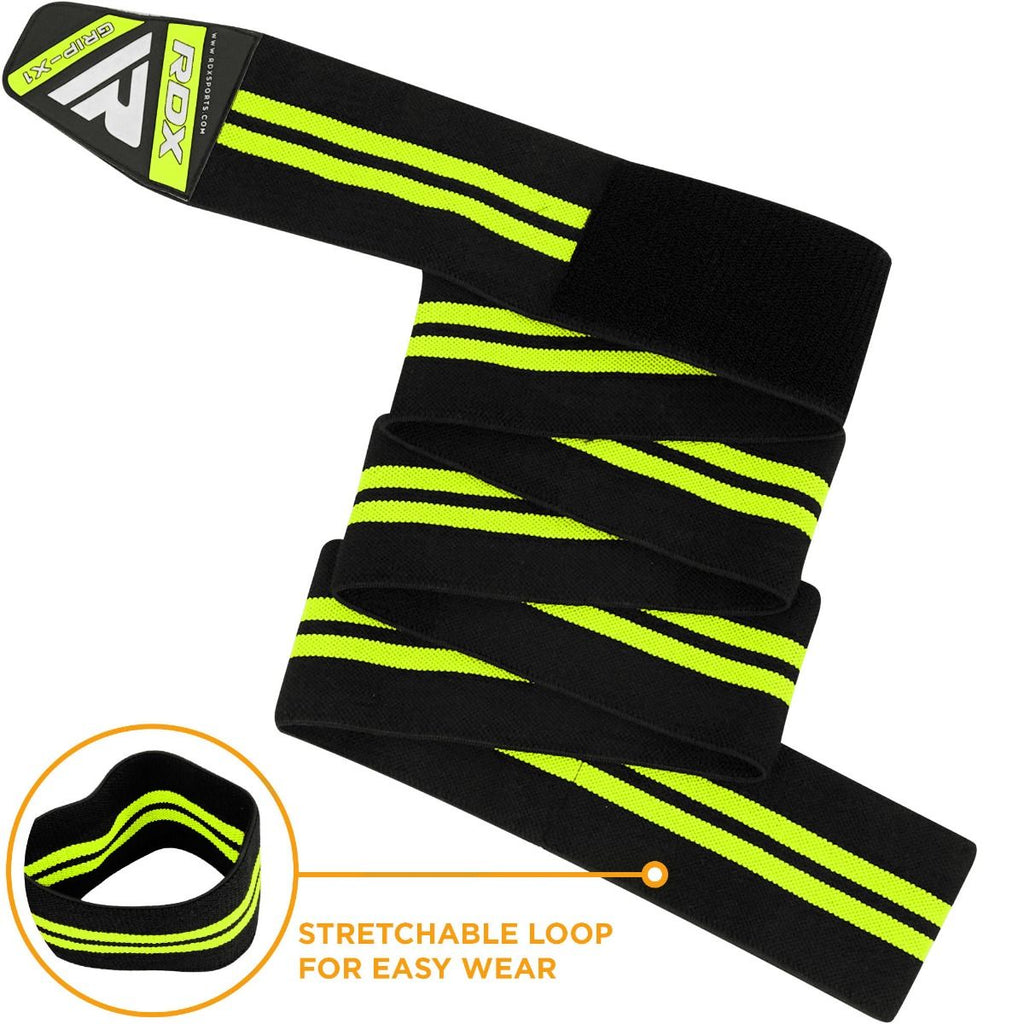 RDX K3 Elasticated Knee Wraps