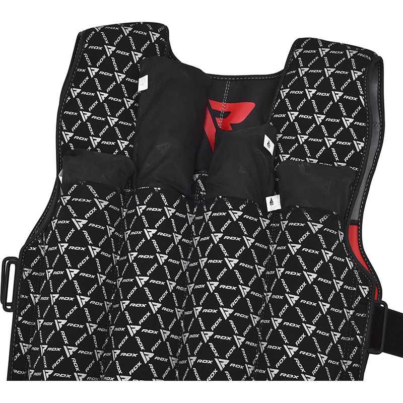 RDX R1 Adjustable 10KG - 18KG Red Weighted Vest