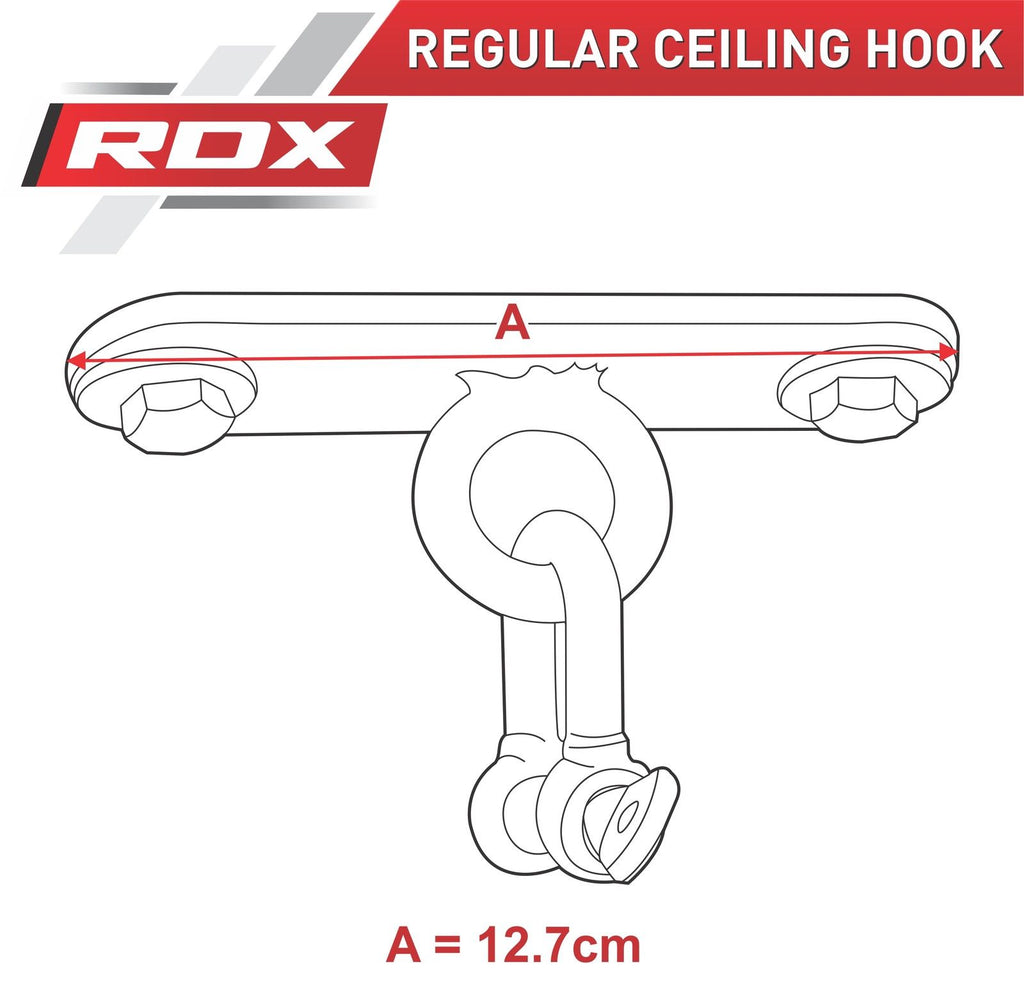 RDX X1 Ceiling Hook with D Shackle