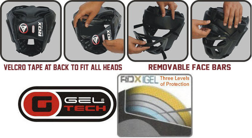 RDX T1 Head Guard with Removable Face Cage